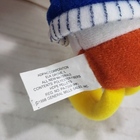 General Mills Breakfast Pals Sonny Cuckoo Bird Plush Stuffed Toy 9 Inch 1998 - Picture 7 of 8